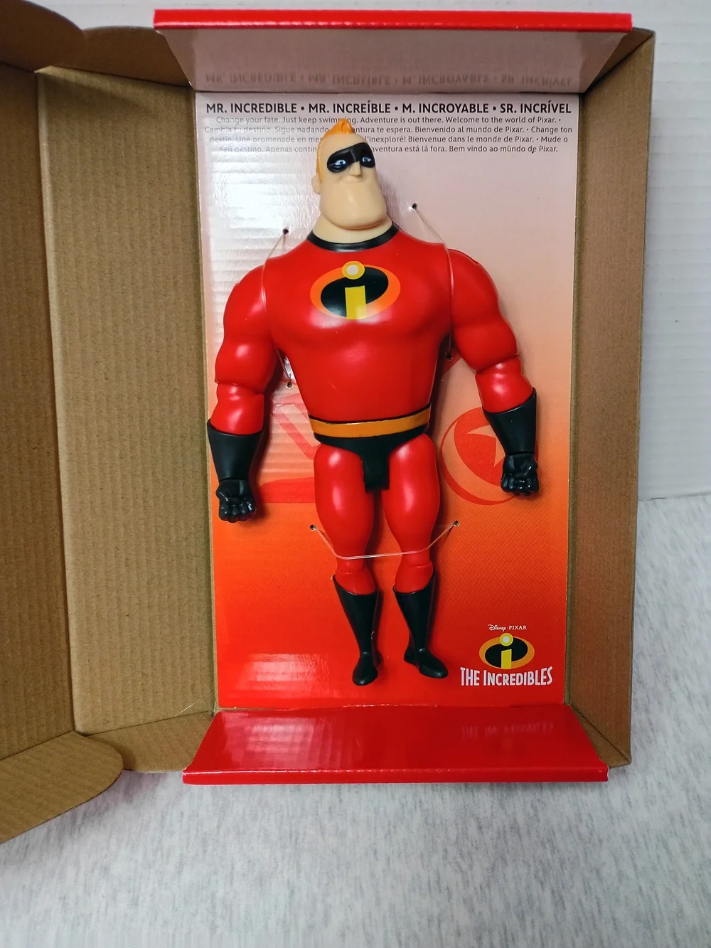 Disney Pixar Mr. Incredible Figure Incredibles Toys Pixar Posable